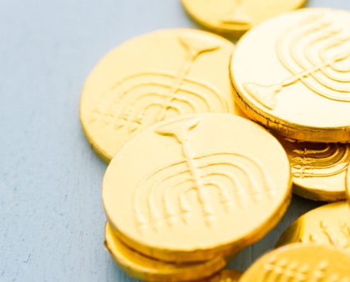 Using gelt as educational tool for kids | Aaron Katsman